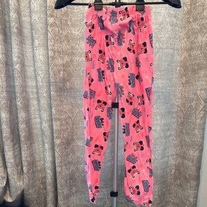 Vibrant Pink Panda Pajama Bottoms